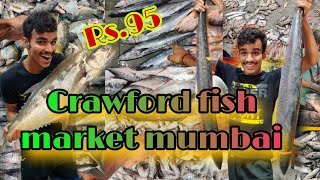 Crawford fish market mumbai  fish market  cst fish market [upl. by Noleta666]