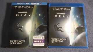 Gravity BluRay Unboxing Review [upl. by Eob]