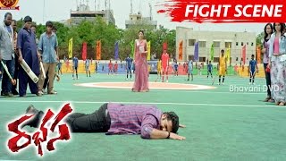 Jr NTR Comedy With Raghu Babu  Funny Fight Scene  Rabhasa Movie Scenes [upl. by Anita]