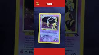 Pokemon Cards Gym Challenge Rare Holo Sabrinas Alakazam 16132 [upl. by Alexina718]