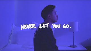 Keenan Te  Never Let You Go Lyric Video [upl. by Arlinda]