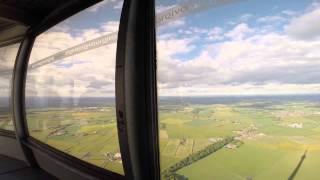 Walking around the TOP of the Arqiva Emley Moor TV mast [upl. by Gayelord]