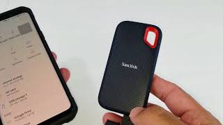 How to Transfer Files Straight From Your Phone to Your SanDisk SSD Hard Drive [upl. by Aihsele]