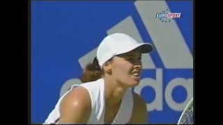 2002 Sydney Semifinal Hingis vs Clijsters [upl. by Euseibbob]