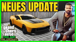 GTA Update The Contract Das ist neu DLC Autos amp mehr GTA 5 Online Deutsch [upl. by Skutchan]