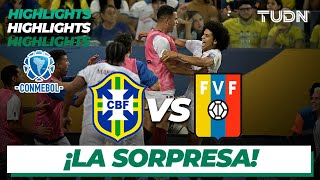 HIGHLIGHTS amp GOALS  Brasil vs Venezuela  CONMEBOLEliminatoria 2023 [upl. by Aneehsit834]