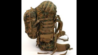 ILBE MARINE MARPAT PACK BUGOUT BAG INCH BAG REVIEW [upl. by Aral264]