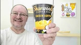 Sharwoods Chicken Korma Rice Pot  Food Review [upl. by Gewirtz]