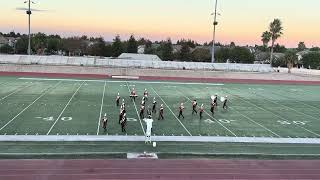 Woodside High School Marching Band  Liberty HS 10122024 [upl. by Nomit59]