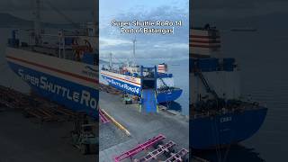 Super Shuttle Roro 14  Cargo Vessel in Batangas Port [upl. by Tennaj]