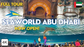 SeaWorld Abu Dhabi Rides Shows Attractions amp More NEW SPECTACULAR Marine Life Theme Park Tour [upl. by Lietman]