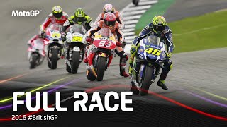 2016 BritishGP  MotoGP™ Full Race [upl. by Ardnait]