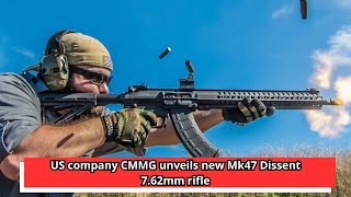 US company CMMG unveils new Mk47 Dissent 7 62mm rifle [upl. by Leesa]