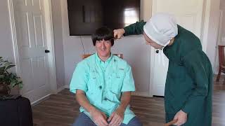 Swartzentruber Amish Mens Haircut [upl. by Shina]