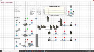 Discrete Event Simulation of a Mining Process [upl. by Dettmer]