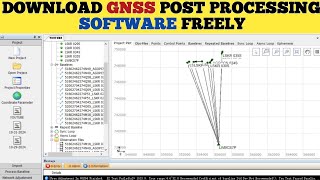 How I Download GNSS Post Processing Software freely  User Friendly gnss technology for all [upl. by Maxfield]