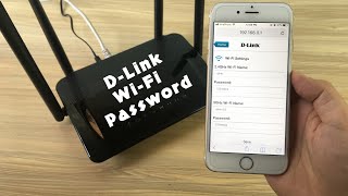 DLink  Change WiFi password in 2 minutes  AC1200  NETVN [upl. by Grounds]