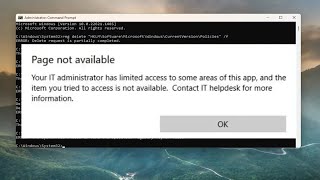 How To Fix Your IT Administrator Has Limited Access Error On Windows 11 Tutorial [upl. by Eart23]