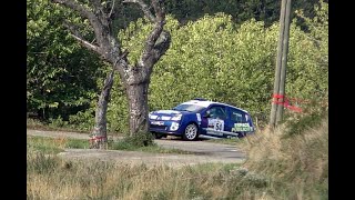 Rallye des Vallons Ardéchois 2022 CRASH [upl. by Bodwell]