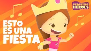 ESTO ES UNA FIESTA 🎉  Cancion Infantil  PEQUEÑOS HEROES  Generacion 12 Kids [upl. by Duquette]