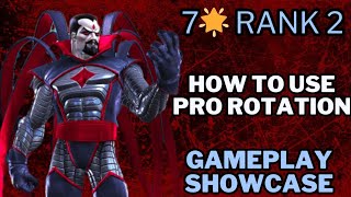 7 Star Rank 2 Mister Sinister  Pro Guide How To Use  Gameplay Showcase [upl. by Ives]