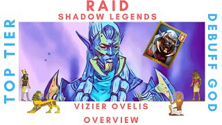 Raid Shadow Legends  Vizier Ovelis  Review [upl. by Ykcub2]