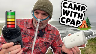 Camping Like A Pro With CPAP  My Top Tips amp Favourite CPAP Gear For Travel [upl. by Auj]