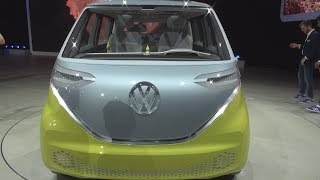 Volkswagen ID Buzz Concept Exterior and Interior [upl. by Arukas]