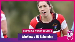 Wicklow v UL Bohemian  EnergiaAIL Highlights Womens Div 1 Rd 6 [upl. by Severin]