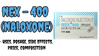 Nex 400 mcg Injection  View Uses Side Effects । Naloxone injection  viral shorts youtube [upl. by Elwin911]