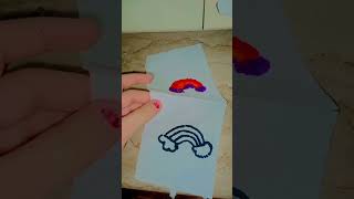 Part 1 how to make tissue drawing🎀 [upl. by Yttap863]