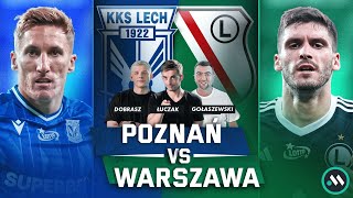 LEGIA PRZED PUCHAREM POLSKI LECH NAJLEPSZYM LIDEREM OD LAT POZNAŃ VS WARSZAWA [upl. by Domingo451]