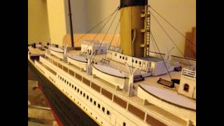 Titanic model build 1200 [upl. by Notsecnirp]