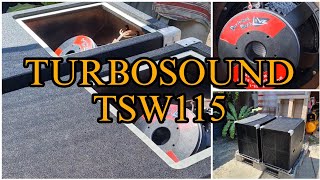 TURBOSOUND TSW115  LIVE PRO15 1000 WATTS [upl. by Adnaw]