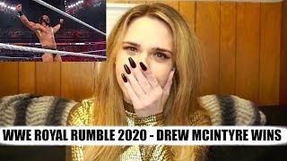 WWE Mens Royal Rumble 2020 LIVE REACTION  Drew McIntyre WINS [upl. by Rozanna]