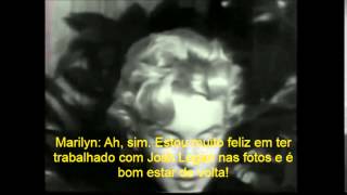 Entrevista de Marilyn Monroe em 1956 legendado em PTBR [upl. by Randall]