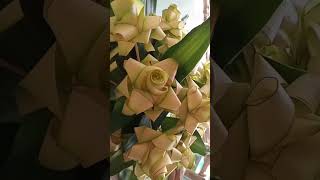 quotGawang pinoyquotviraltrendingshorts flowercoconutleaves [upl. by Markus520]