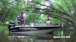 Princecraft  Sport 172 WS 2013 Bateau de pêche  Fishing boat [upl. by Ydollem]