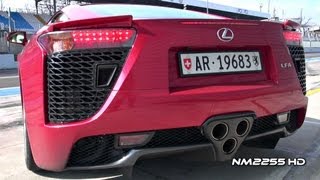 Lexus LFA V10 Exhaust Revs  Amazing Sound [upl. by Suravat]