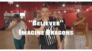 Believer  Imagine Dragons  by Janelle Ginestra [upl. by Mroz821]