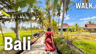 UBUD Bali 4K Walking Tour Indonesia  Captions amp Immersive Sound 4K Ultra HD60fps [upl. by Dulciana]