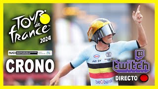 TOUR DE FRANCE 2024 En directo Campeonato del Mundo de CRI VRJUEGOS [upl. by Noret714]