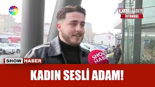 Kız sesi taklitleriyle fenomen oldu [upl. by Case]