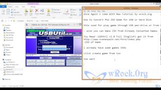 How To Convert PS2 ISO Games for USB or Hard Disk [upl. by Sihonn]