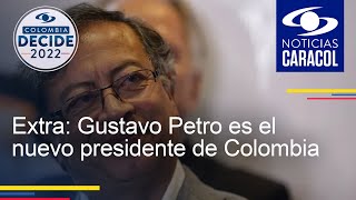 Extra Gustavo Petro es el nuevo presidente de Colombia [upl. by Akem]