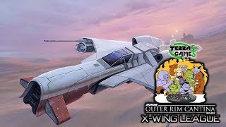 X Wing 20 League Week 6 110118 [upl. by Tnecnev709]