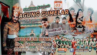 LIVE KETOPRAK AGUNG GUMELAR SHODAKOH BUMI  DS GADUDERO  SUKOLIO  05 JUNI 2024 [upl. by Anaoj631]