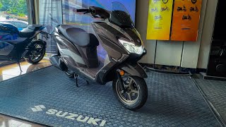 New Suzuki BURGMAN Street 125 EX Full Walk Around Review with Price [upl. by Ainahs583]