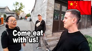 Kind Locals Buy us Dinner in SmallTown China 🇨🇳 Datong Shanxi [upl. by Nami]