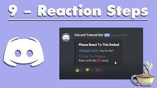 How To Make A C Discord Bot  Reaction Steps  Part 9 [upl. by Waller]